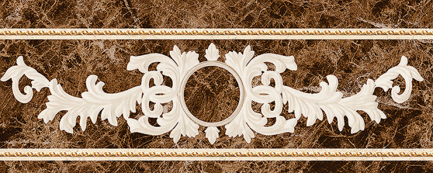 Плитка 25x10 бордюр Cenefa Oka Crema Marfil коричневый Bonaparte Плитка 25x10 бордюр Cenefa Oka Crema Marfil коричневый Bonaparte