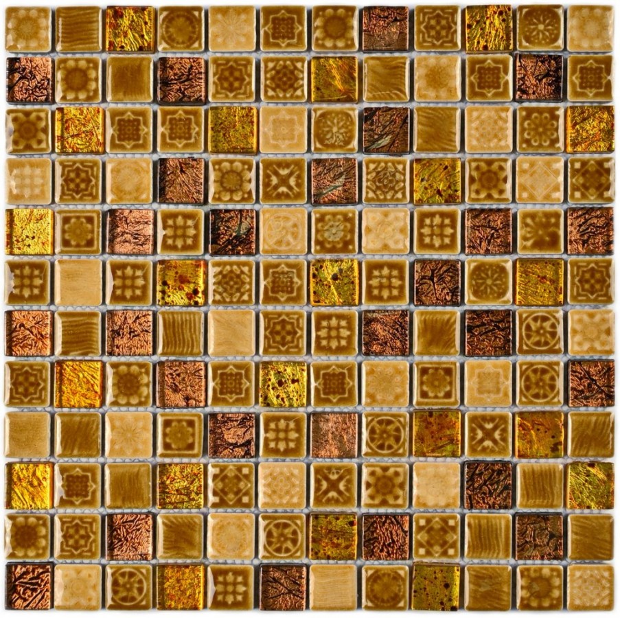 Мозаика 30x30 8мм Morocco Gold 23*23 серый Bonaparte Мозаика 30x30 8мм Morocco Gold 23*23 серый Bonaparte