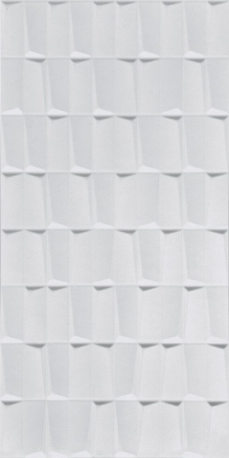 Плитка 80x40 9мм Royal volume sat. белый Bonaparte Плитка 80x40 9мм Royal volume sat. белый Bonaparte