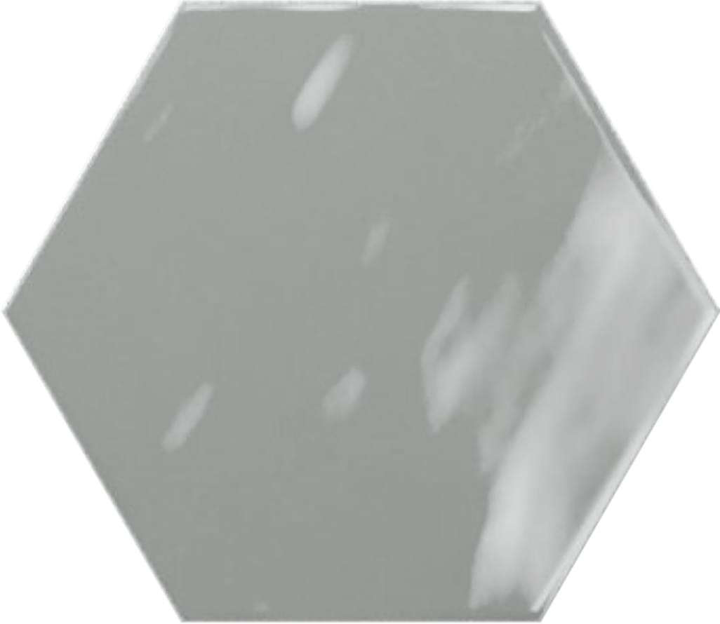 Плитка настенная Geometry Hex Grey Glossy 15x17.3 Ribesalbes Плитка настенная Geometry Hex Grey Glossy 15x17.3 Ribesalbes