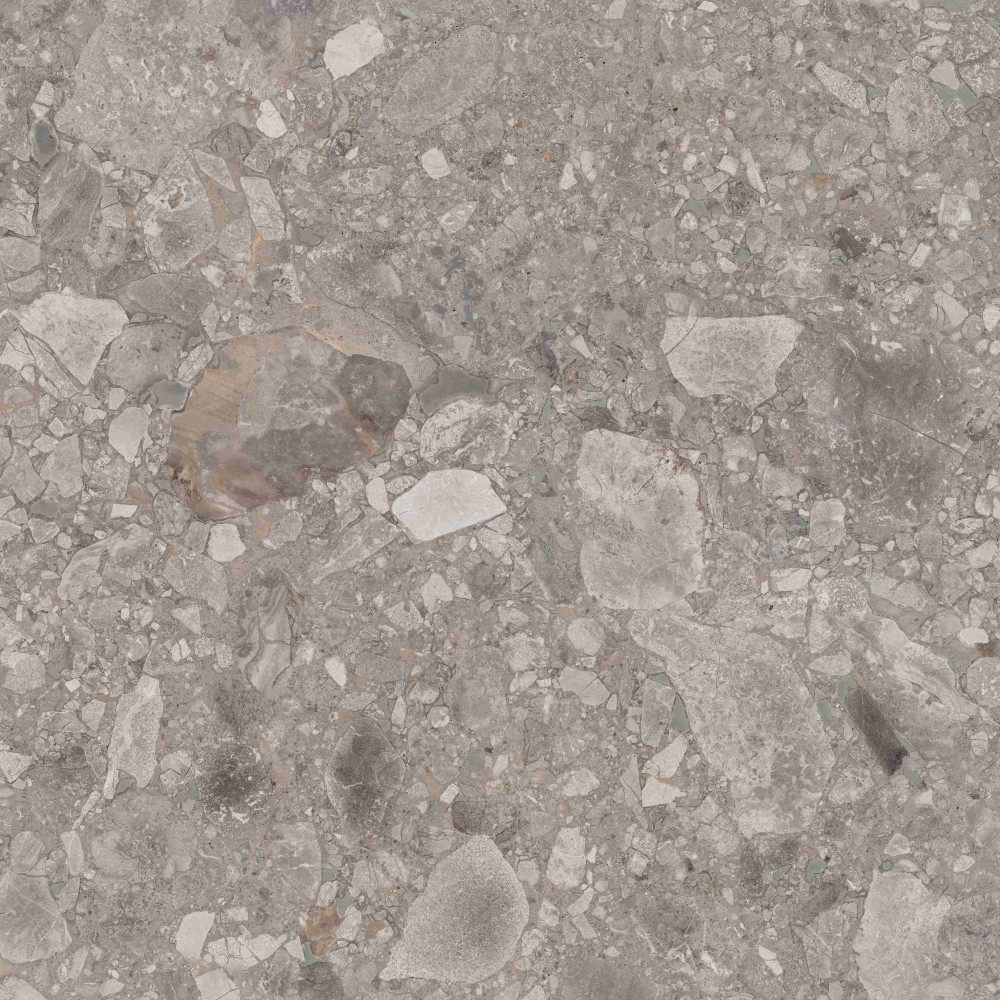 Керамогранит 60x60 Rochi Canella матовая серый 9мм Creto Керамогранит 60x60 Rochi Canella матовая серый 9мм Creto