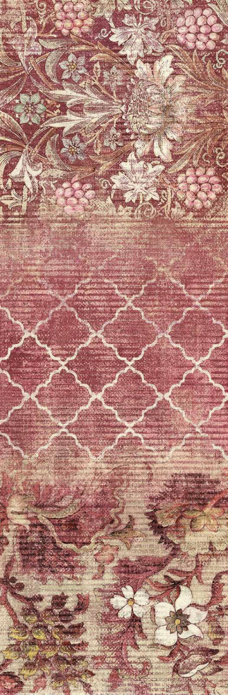 Декор 76x25 Outfit Ivory Jacquard матовая разноцветный 10мм Marazzi Декор 76x25 Outfit Ivory Jacquard матовая разноцветный 10мм Marazzi