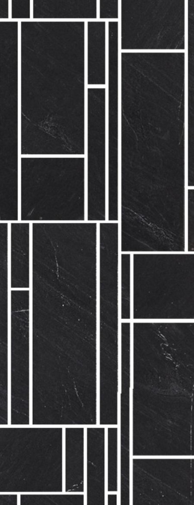 Декор 60x30 Lavagna Muretto матовая черный 10мм Marazzi Декор 60x30 Lavagna Muretto матовая черный 10мм Marazzi