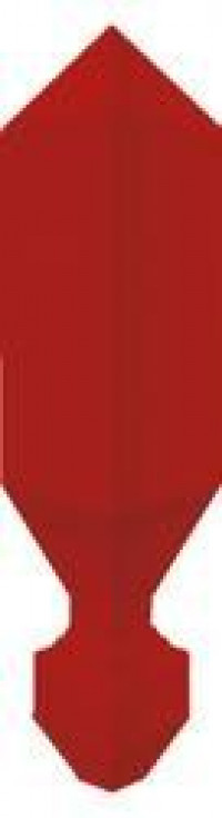 Вставка 1x1 Angolare MERTON Rojo глянцевая красный Marazzi Вставка 1x1 Angolare MERTON Rojo глянцевая красный Marazzi