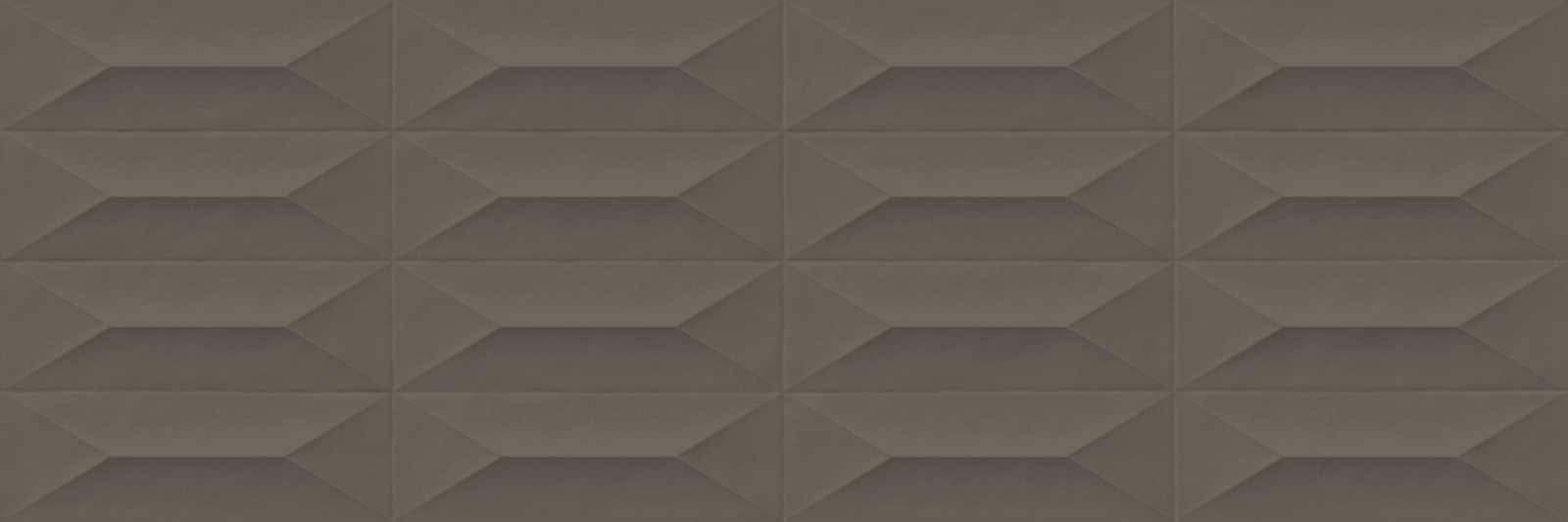 Плитка 90x30 Colorplay Taupe Struttura Cabochon 3D Rett. матовая коричневый 10мм Marazzi Плитка 90x30 Colorplay Taupe Struttura Cabochon 3D Rett. матовая коричневый 10мм Marazzi