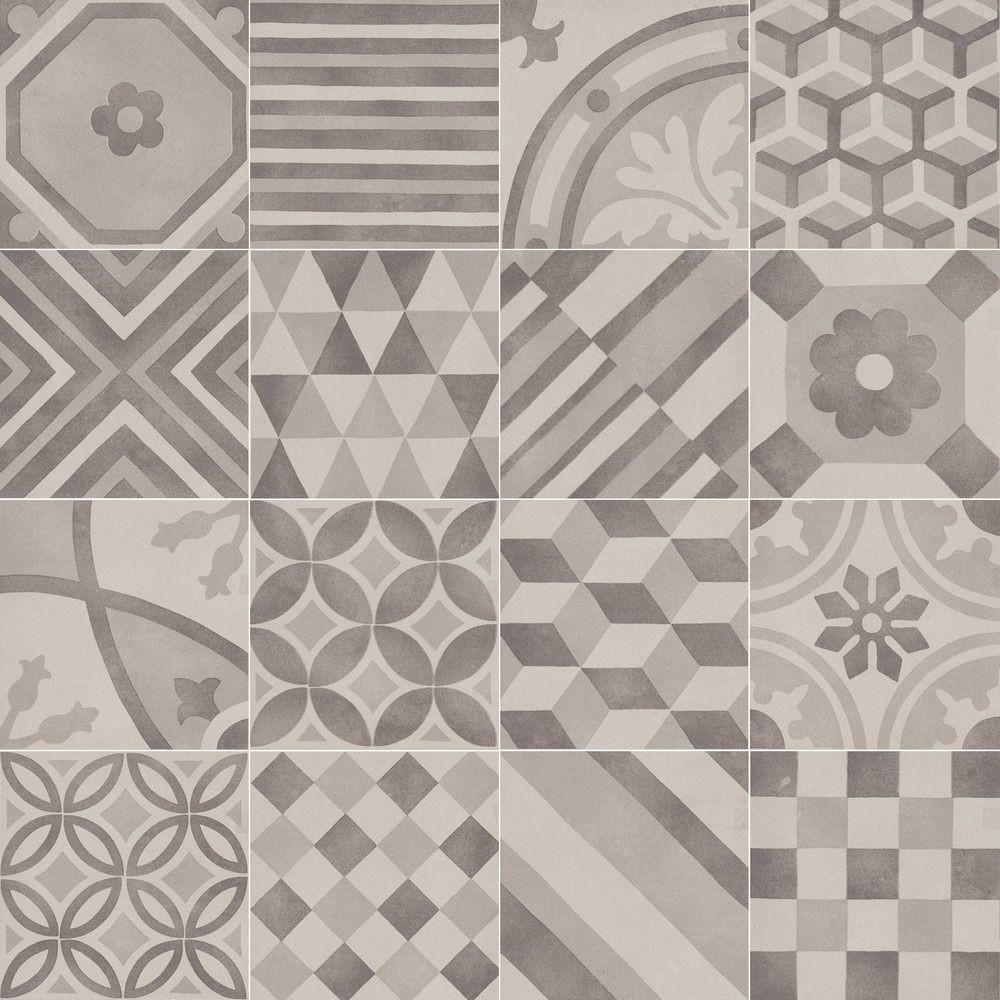 Декор 15x15 Block Decoro Grey матовая серый 9мм Marazzi Декор 15x15 Block Decoro Grey матовая серый 9мм Marazzi