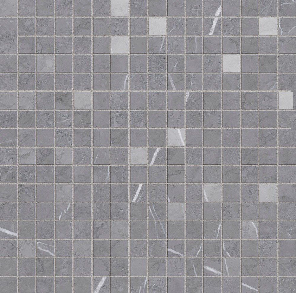Мозаика 40x40 Allmarble Wall Imperiale Mosaico Lux глянцевая серый 6мм Marazzi Мозаика 40x40 Allmarble Wall Imperiale Mosaico Lux глянцевая серый 6мм Marazzi