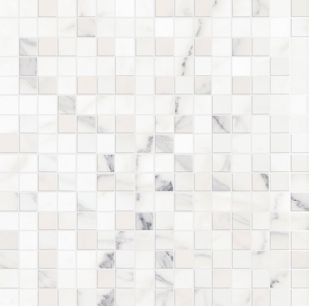 Мозаика 40x40 Allmarble Wall Statuario Mosaico Lux глянцевая белый 6мм Marazzi Мозаика 40x40 Allmarble Wall Statuario Mosaico Lux глянцевая белый 6мм Marazzi
