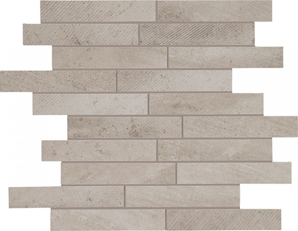 Декор 30x30 Blend Grey Mosaico матовая серый 9мм Marazzi Декор 30x30 Blend Grey Mosaico матовая серый 9мм Marazzi