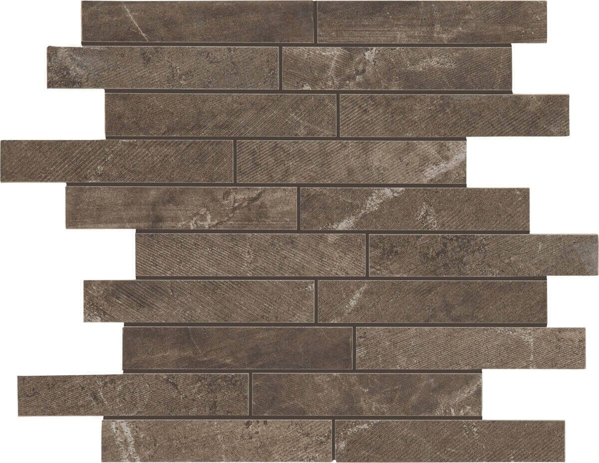 Декор 30x30 Blend Brown Mosaico матовая коричневый 9мм Marazzi Декор 30x30 Blend Brown Mosaico матовая коричневый 9мм Marazzi