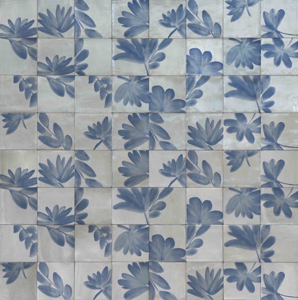 Декор 15x15 Rice Grigio Decoro Blossom Lux глянцевая серый 10мм Marazzi Декор 15x15 Rice Grigio Decoro Blossom Lux глянцевая серый 10мм Marazzi