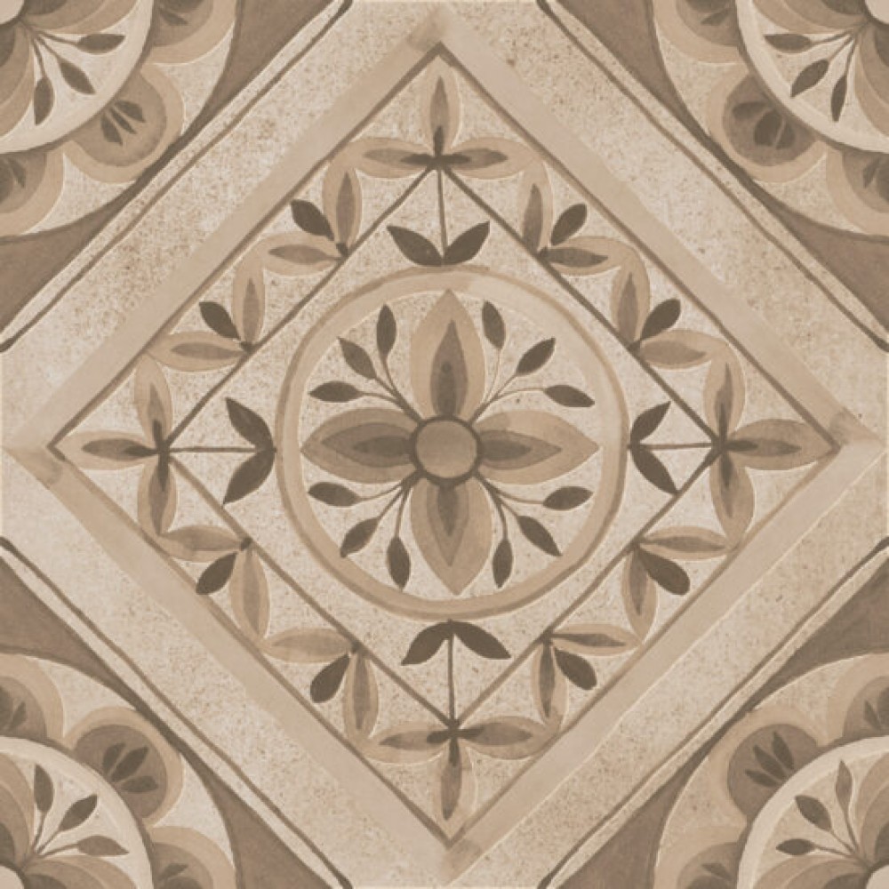 Керамогранит 20x20 ArtCraft Calce Decoro Quadri матовая бежевый 10мм Marazzi Керамогранит 20x20 ArtCraft Calce Decoro Quadri матовая бежевый 10мм Marazzi