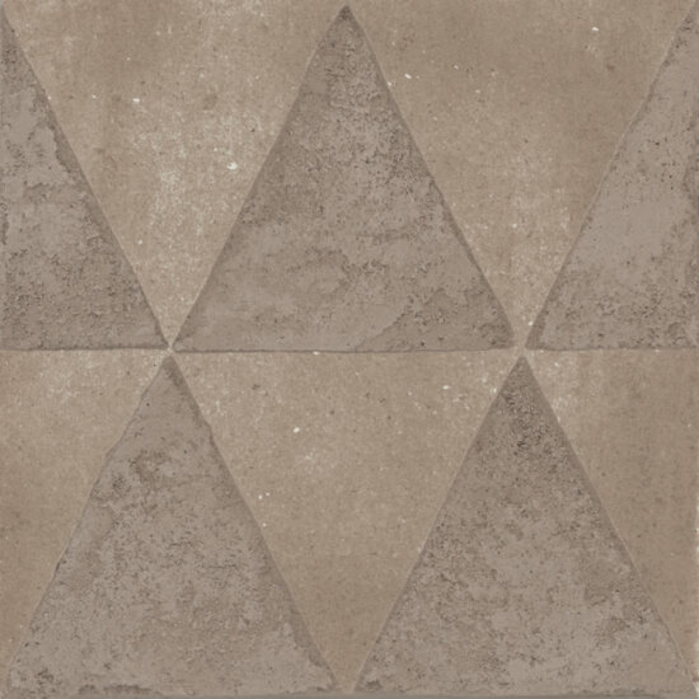 Керамогранит 20x20 ArtCraft Argilla Decoro Triangoli матовая серый 10мм Marazzi Керамогранит 20x20 ArtCraft Argilla Decoro Triangoli матовая серый 10мм Marazzi