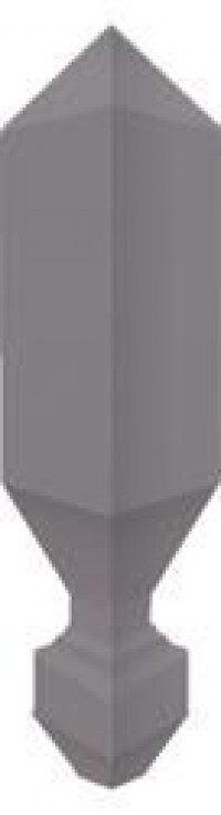 Вставка 1x1 Angolare MERTON Gris глянцевая серый Marazzi Вставка 1x1 Angolare MERTON Gris глянцевая серый Marazzi