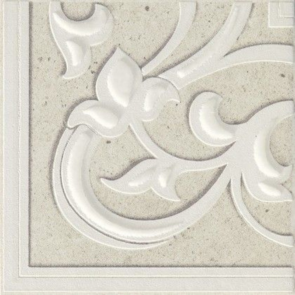 Декор 15x15 Angolo Pietra Di Noto Bianco матовая белый Marazzi Декор 15x15 Angolo Pietra Di Noto Bianco матовая белый Marazzi