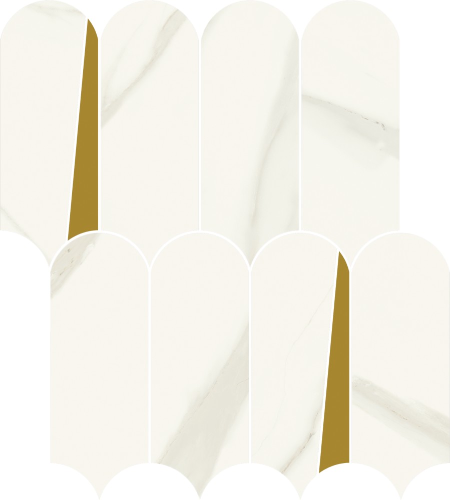 Мозаика 35x30 Метрополис Калакатта Элегант матовая белый 6мм Италон Мозаика 35x30 Метрополис Калакатта Элегант матовая белый 6мм Италон