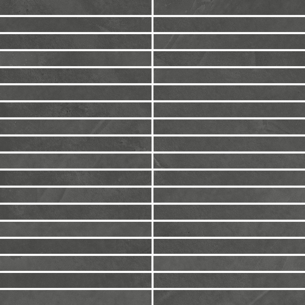 Мозаика 30x30 Континуум Петрол Стрип матовая черный 9мм Италон Мозаика 30x30 Континуум Петрол Стрип матовая черный 9мм Италон