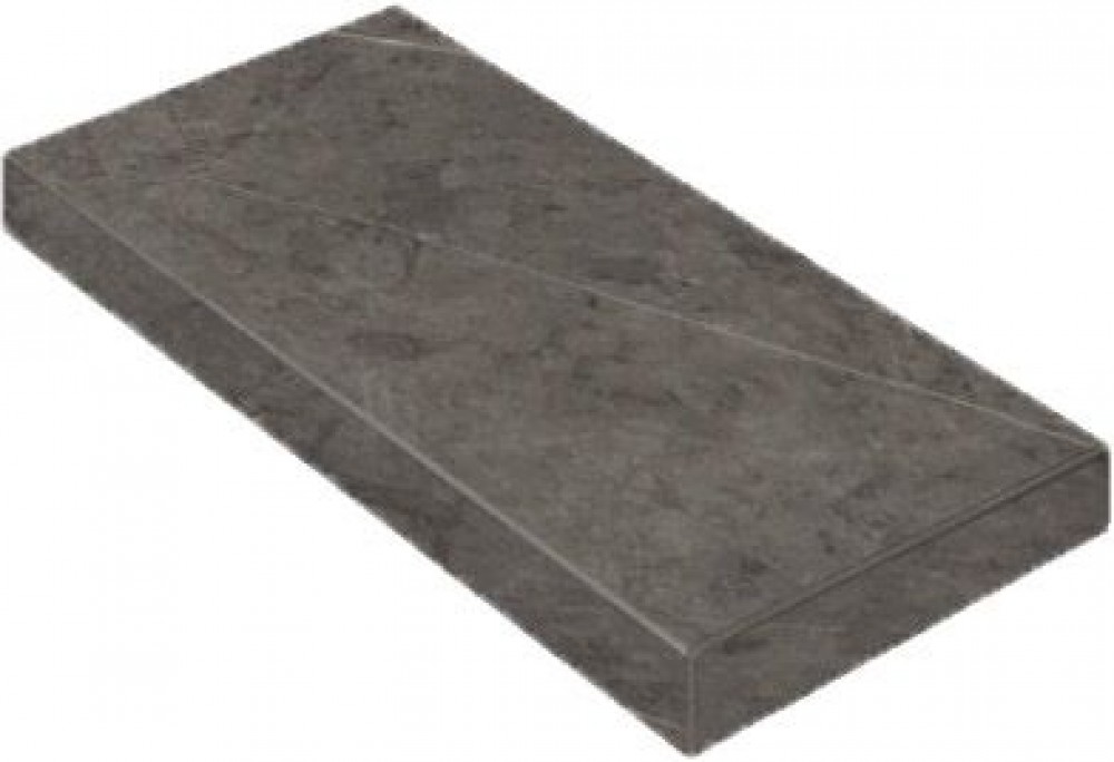 Ступень 60x35 Шарм Эво Антрачит угл.правая матовая серый 10мм Италон Ступень 60x35 Шарм Эво Антрачит угл.правая матовая серый 10мм Италон