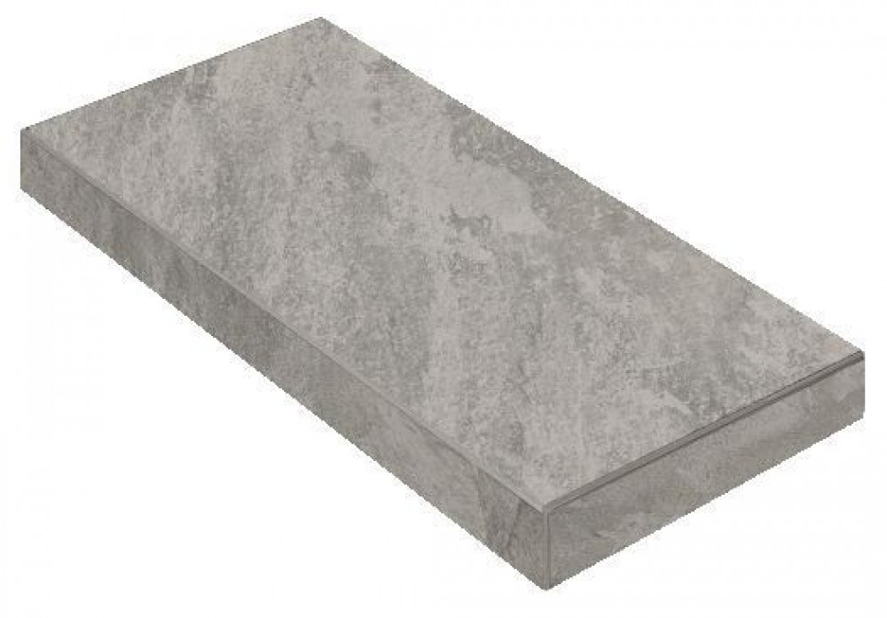 Ступень 60x35 Клаймб Рок угл.левая матовая серый 9мм Италон Ступень 60x35 Клаймб Рок угл.левая матовая серый 9мм Италон