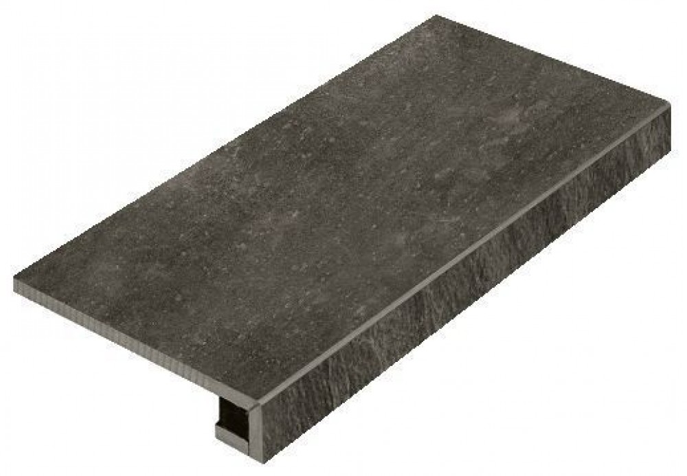 Ступень 60x35 Клаймб Графит угл.правая матовая черный 9мм Италон Ступень 60x35 Клаймб Графит угл.правая матовая черный 9мм Италон