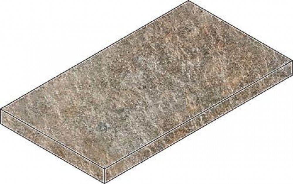 Ступень 60x33 Дистрикт Эмеральд Х2 угл. левая матовая коричневый 20мм Италон Ступень 60x33 Дистрикт Эмеральд Х2 угл. левая матовая коричневый 20мм Италон