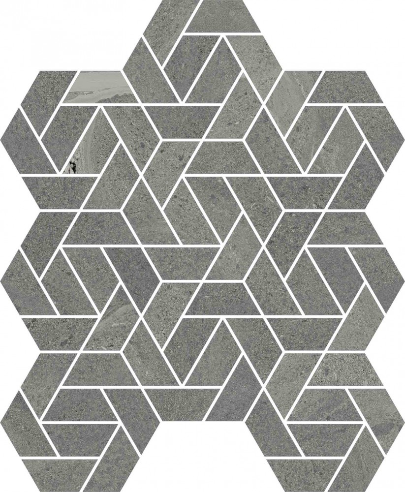 Мозаика 35x30 Метрополис Графит Дарк Айкон матовая серый 9мм Италон Мозаика 35x30 Метрополис Графит Дарк Айкон матовая серый 9мм Италон