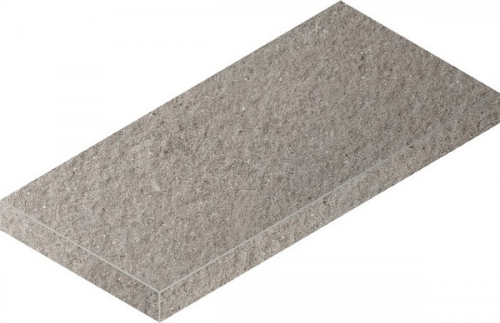 Ступень 60x33 Дискавер Грэй угл.лев.Х2 структурированная серый 20мм Италон Ступень 60x33 Дискавер Грэй угл.лев.Х2 структурированная серый 20мм Италон