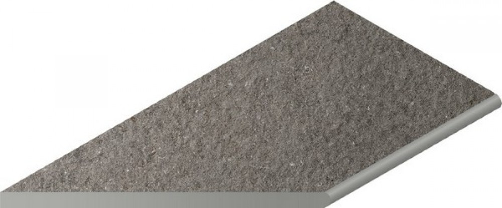 Керамогранит 60x30 Бортик Дискавер Фумэ закругленный левый Х2 структурированная серый 20мм Италон Керамогранит 60x30 Бортик Дискавер Фумэ закругленный левый Х2 структурированная серый 20мм Италон