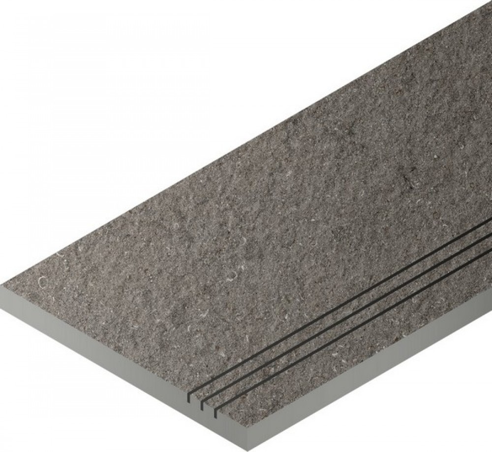 Керамогранит 60x30 Бортик Дискавер Фумэ грип правый Х2 структурированная серый 20мм Италон Керамогранит 60x30 Бортик Дискавер Фумэ грип правый Х2 структурированная серый 20мм Италон