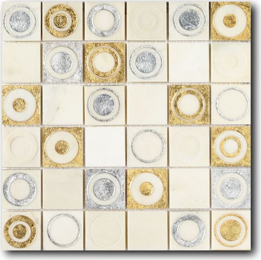 Мозаика 30x30 006A Equilibrio глянцевая, матовая белый мозаика Art Natura Мозаика 30x30 006A Equilibrio глянцевая, матовая белый мозаика Art Natura