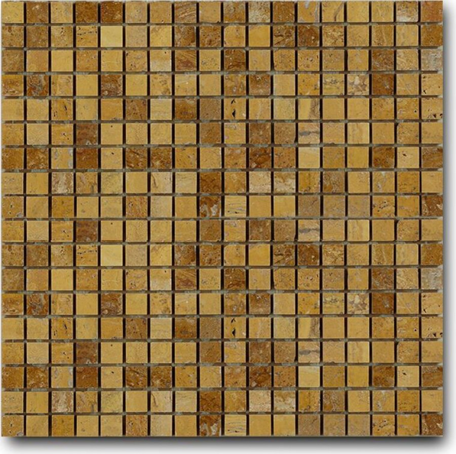 Мозаика 30x30 Travertino Giallo Marble Mosaic глянцевая, лаппатированная, полированная бежевый мозаика 10мм Art Natura Мозаика 30x30 Travertino Giallo Marble Mosaic глянцевая, лаппатированная, полированная бежевый мозаика 10мм Art Natura