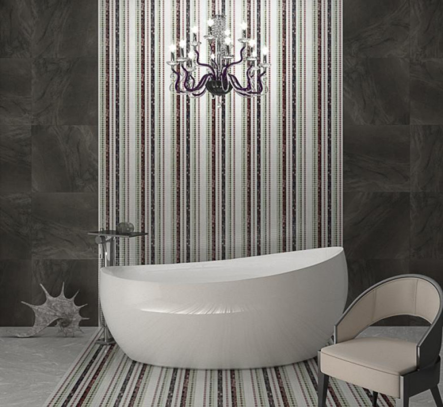 Мозаика 30x30 Di Mare 6 Stringhe Mosaic глянцевая, лаппатированная, полированная белый мозаика Art Natura Мозаика 30x30 Di Mare 6 Stringhe Mosaic глянцевая, лаппатированная, полированная белый мозаика Art Natura