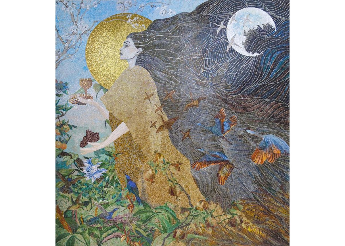 Панно 300x285 Дизайнера Ангелины Аслановой Совместно С Art Natura Prima Materia бежевый Art Natura Панно 300x285 Дизайнера Ангелины Аслановой Совместно С Art Natura Prima Materia бежевый Art Natura