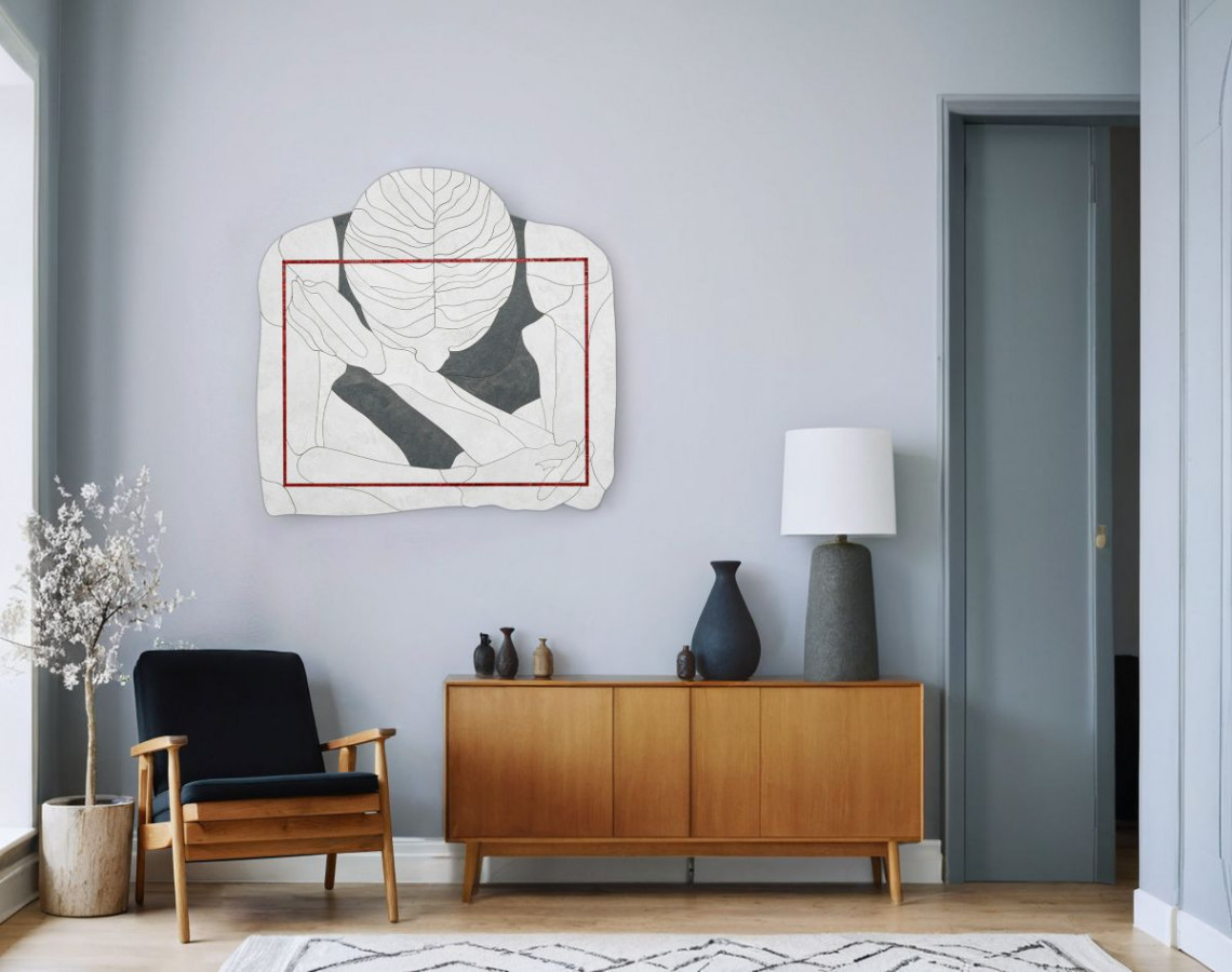 Авторское панно 116x112 Совместно С Архитектурным Бюро Keson Innerlife белый Art Natura Авторское панно 116x112 Совместно С Архитектурным Бюро Keson Innerlife белый Art Natura