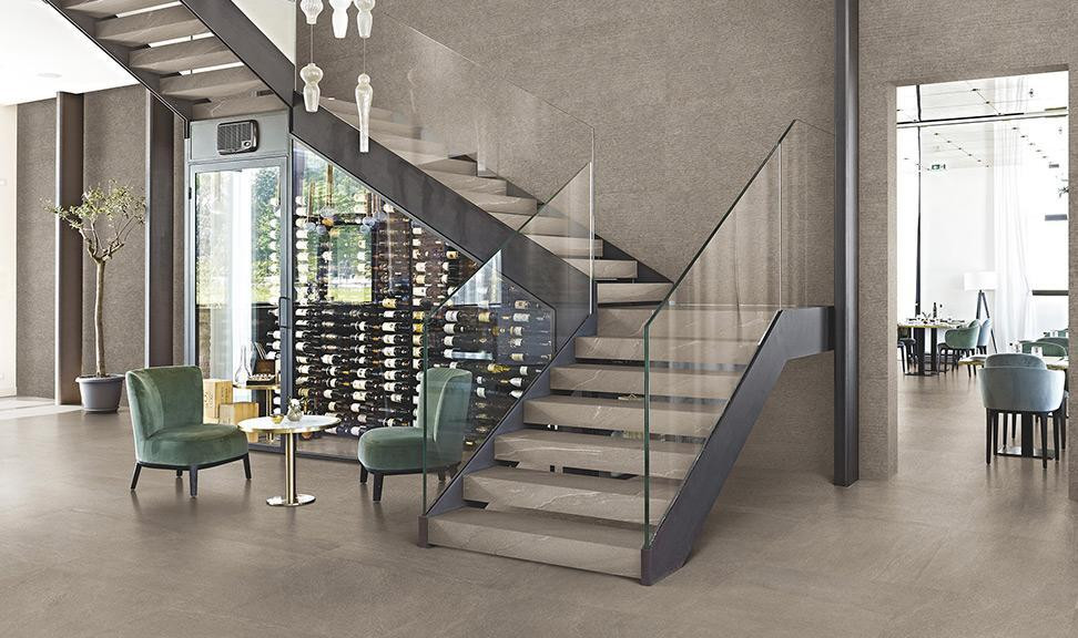 Керамогранит 120x60 Martellata Taupe Naturale Stone Talk натуральная серый мрамор 9.5мм Ergon Керамогранит 120x60 Martellata Taupe Naturale Stone Talk натуральная серый мрамор 9.5мм Ergon