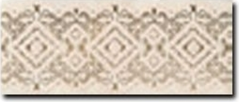 Плитка 25x10 List Crema Bellagio бежевый Iris Ceramica Плитка 25x10 List Crema Bellagio бежевый Iris Ceramica