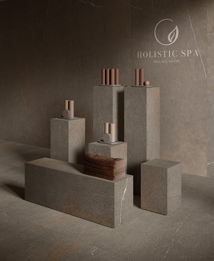 Керамогранит 120x60 Stone Milled Rt Piasentina матовая серый камень 9мм Kronos Керамогранит 120x60 Stone Milled Rt Piasentina матовая серый камень 9мм Kronos