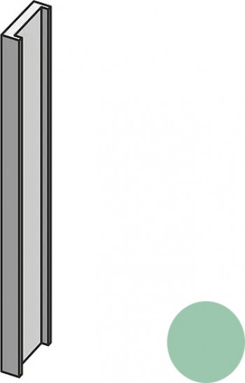 Вертикальный профиль 300x13 Profilo In Salice Salvia Brac бирюзовый Mutina Вертикальный профиль 300x13 Profilo In Salice Salvia Brac бирюзовый Mutina