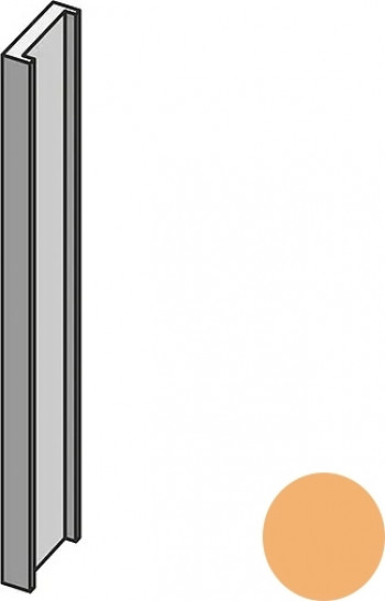 Вертикальный профиль 300x13 Profilo In Salice Argilla Brac бежевый Mutina Вертикальный профиль 300x13 Profilo In Salice Argilla Brac бежевый Mutina