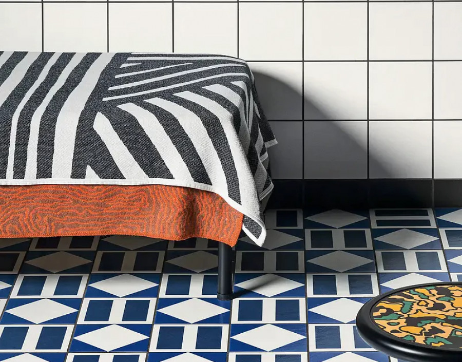 Керамогранит 21x21 Matone Margherita матовая белый пэчворк Mutina Керамогранит 21x21 Matone Margherita матовая белый пэчворк Mutina