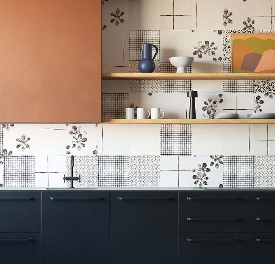 Керамогранит 30x30 Tassello White Chymia матовая белый мозаика Mutina Керамогранит 30x30 Tassello White Chymia матовая белый мозаика Mutina