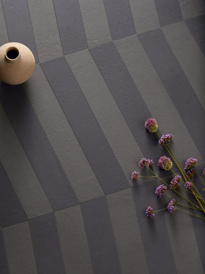 Керамогранит 57x10 Chevron Sx Ширина Цвет: Grey Green Kosei матовая серый однотонный 10мм Mutina Керамогранит 57x10 Chevron Sx Ширина Цвет: Grey Green Kosei матовая серый однотонный 10мм Mutina