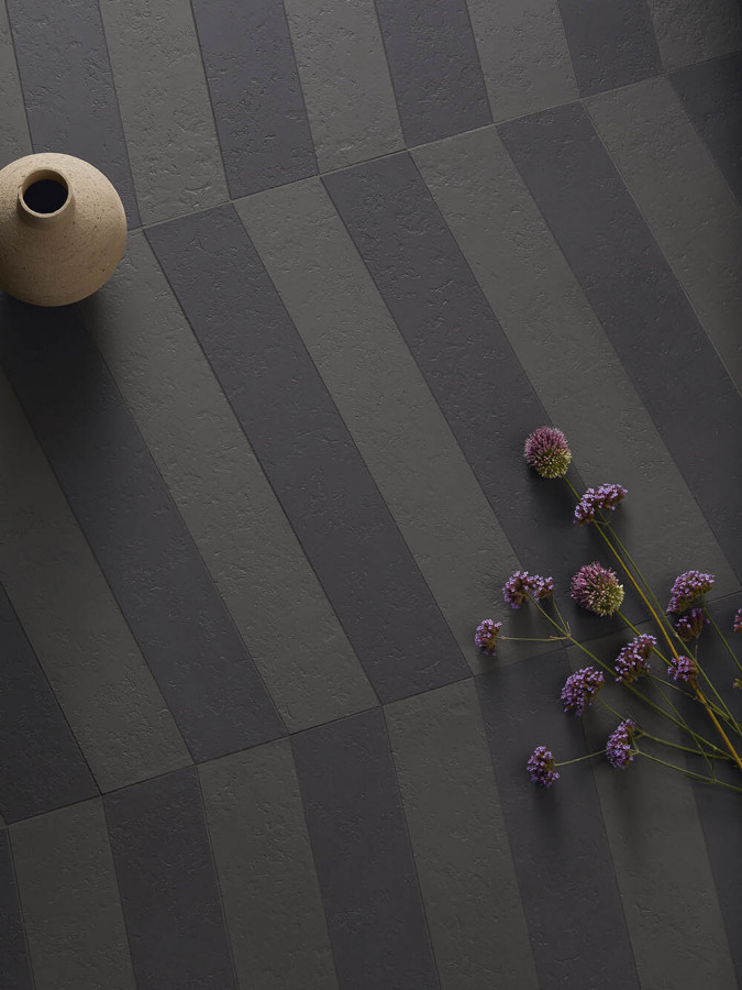 Керамогранит 57x10 Chevron Sx Ширина Цвет: Dark Grey Kosei матовая серый однотонный 10мм Mutina Керамогранит 57x10 Chevron Sx Ширина Цвет: Dark Grey Kosei матовая серый однотонный 10мм Mutina