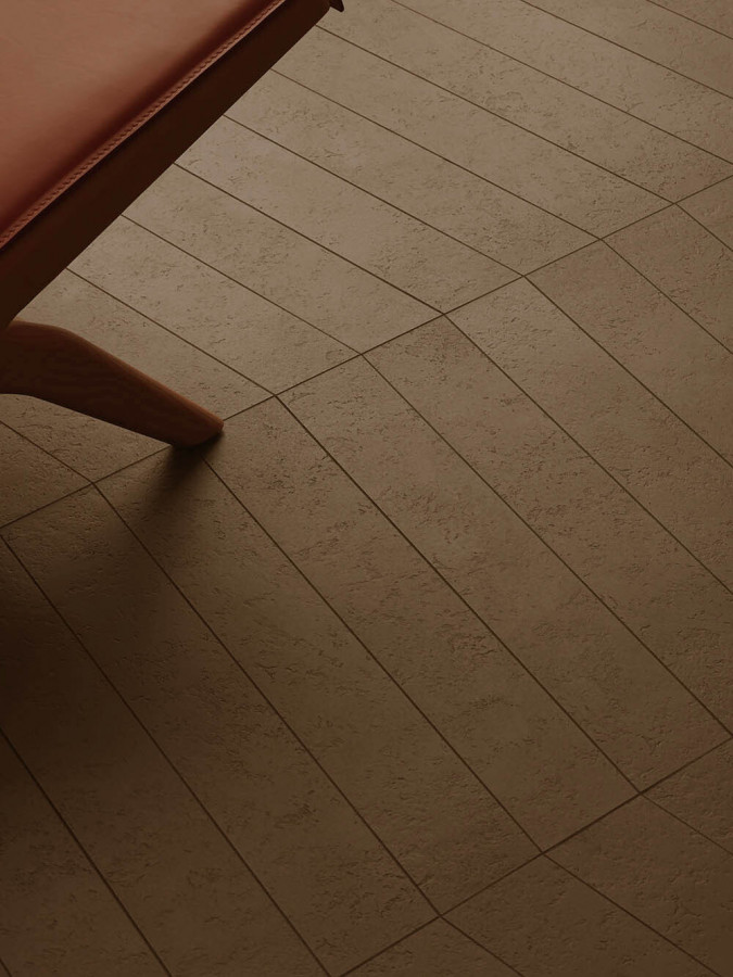 Керамогранит 57x10 Chevron Sx Ширина Цвет: Terra Kosei матовая серый однотонный 10мм Mutina Керамогранит 57x10 Chevron Sx Ширина Цвет: Terra Kosei матовая серый однотонный 10мм Mutina