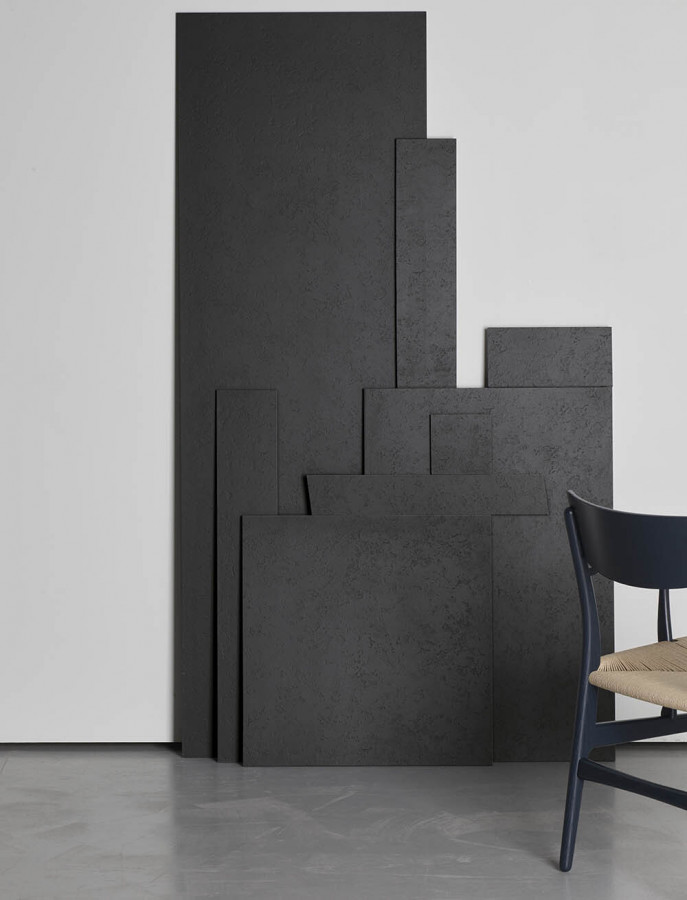 Керамогранит 60x60 Ширина Цвет: Dark Grey Kosei матовая серый однотонный 10мм Mutina Керамогранит 60x60 Ширина Цвет: Dark Grey Kosei матовая серый однотонный 10мм Mutina