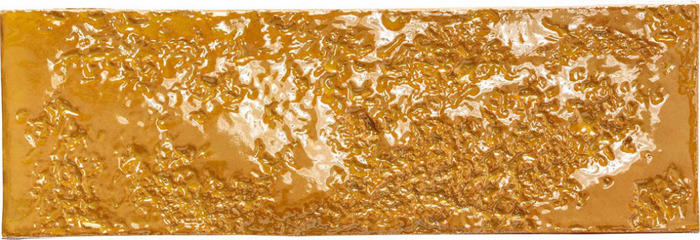 Плитка 23x8 Mono Ocra Chamotte глянцевая, рельефная желтый камень Mutina Плитка 23x8 Mono Ocra Chamotte глянцевая, рельефная желтый камень Mutina