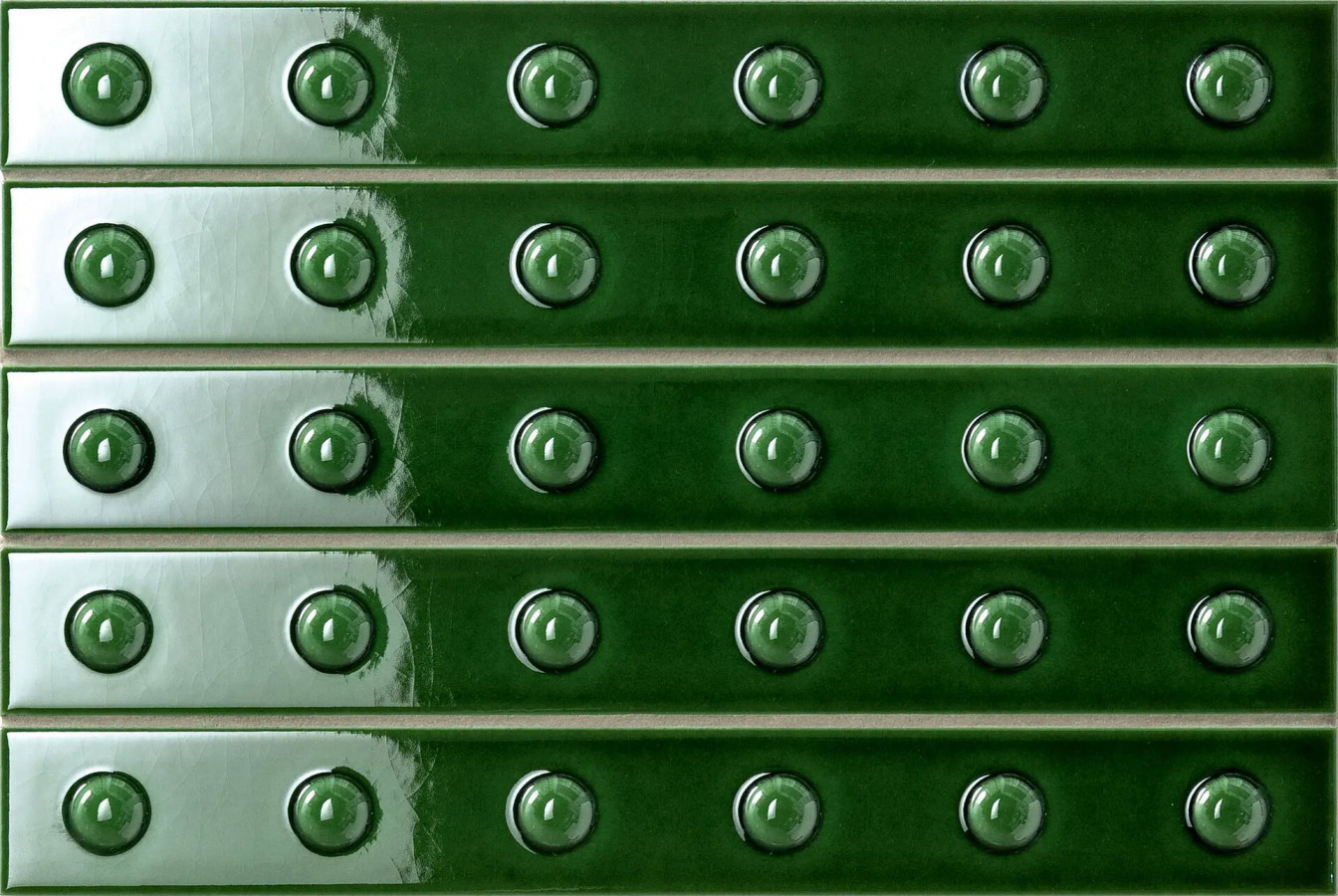 Плитка 32x21 Glossy Up Vert Punto глянцевая зеленый текстурный Mutina Плитка 32x21 Glossy Up Vert Punto глянцевая зеленый текстурный Mutina