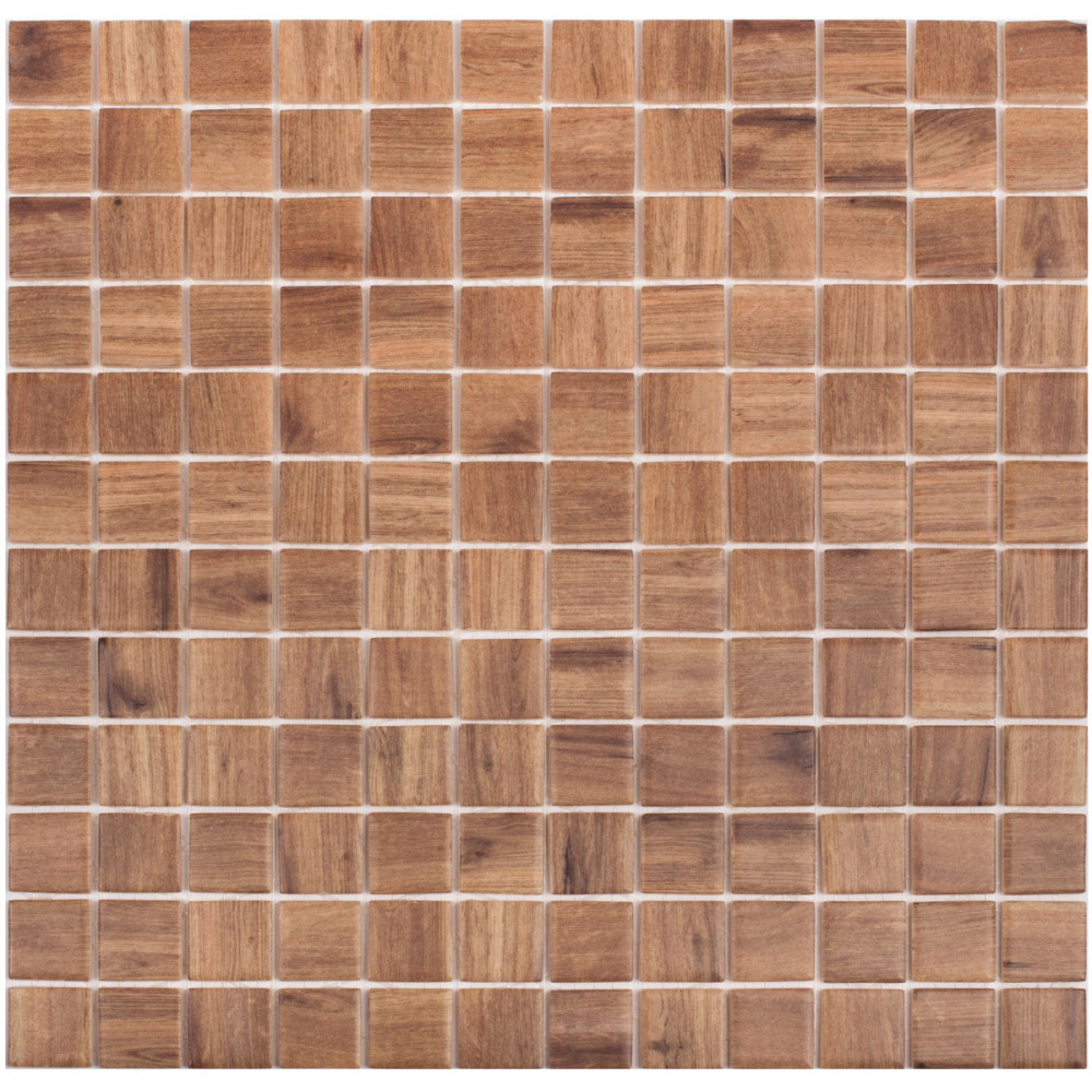 Стеклянная мозаика 32x32 4мм Wood 4201 матовая Vidrepur Стеклянная мозаика 32x32 4мм Wood 4201 матовая Vidrepur