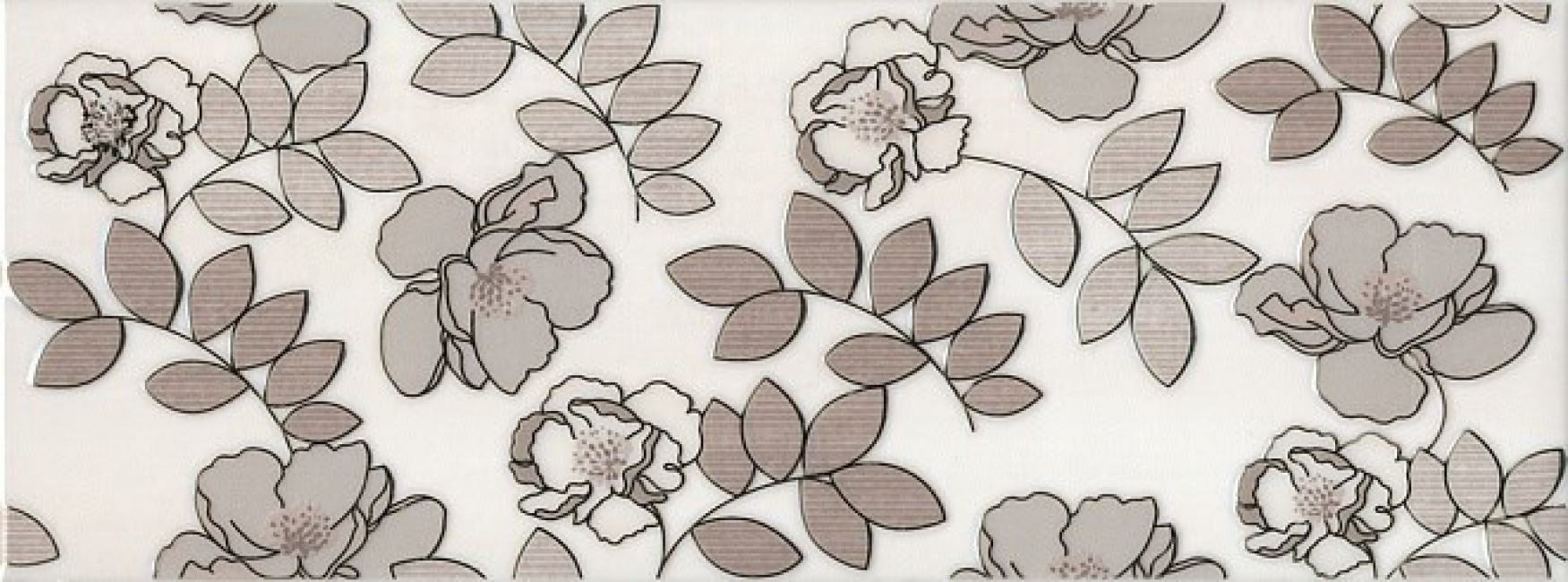 Плитка 40x15 8мм STGA18215010 Декор Ньюпорт Цветы коричневый Kerama Marazzi Плитка 40x15 8мм STGA18215010 Декор Ньюпорт Цветы коричневый Kerama Marazzi