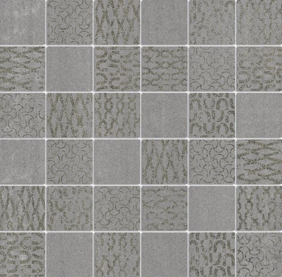 Мозаика 30x30 11мм DD2010MM Декор Про Дабл серый темный мозаичный матовая Kerama Marazzi Мозаика 30x30 11мм DD2010MM Декор Про Дабл серый темный мозаичный матовая Kerama Marazzi